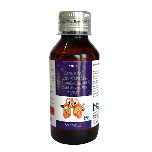 Ambroxol Hydrochloride, Levosalbutamol And Guaiphenesin Syrup